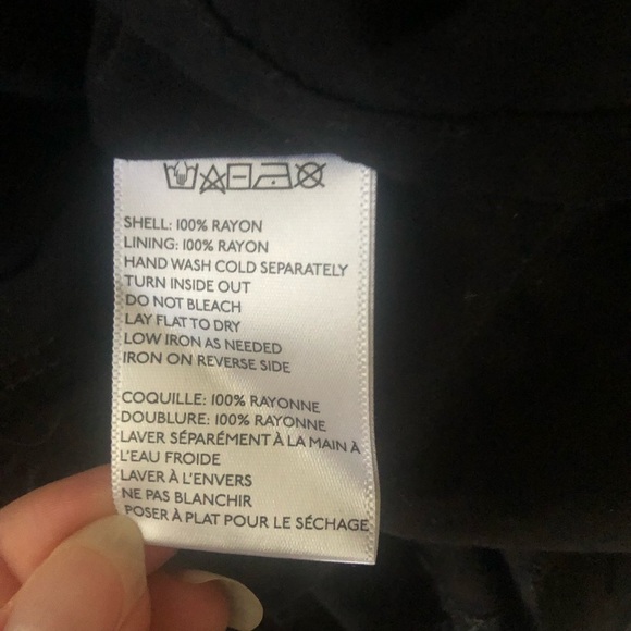 ❤️Pins & Needles UO Black Dress Rayon Boho Embroidered Eyelet Sleeveless Size S - Picture 7 of 7